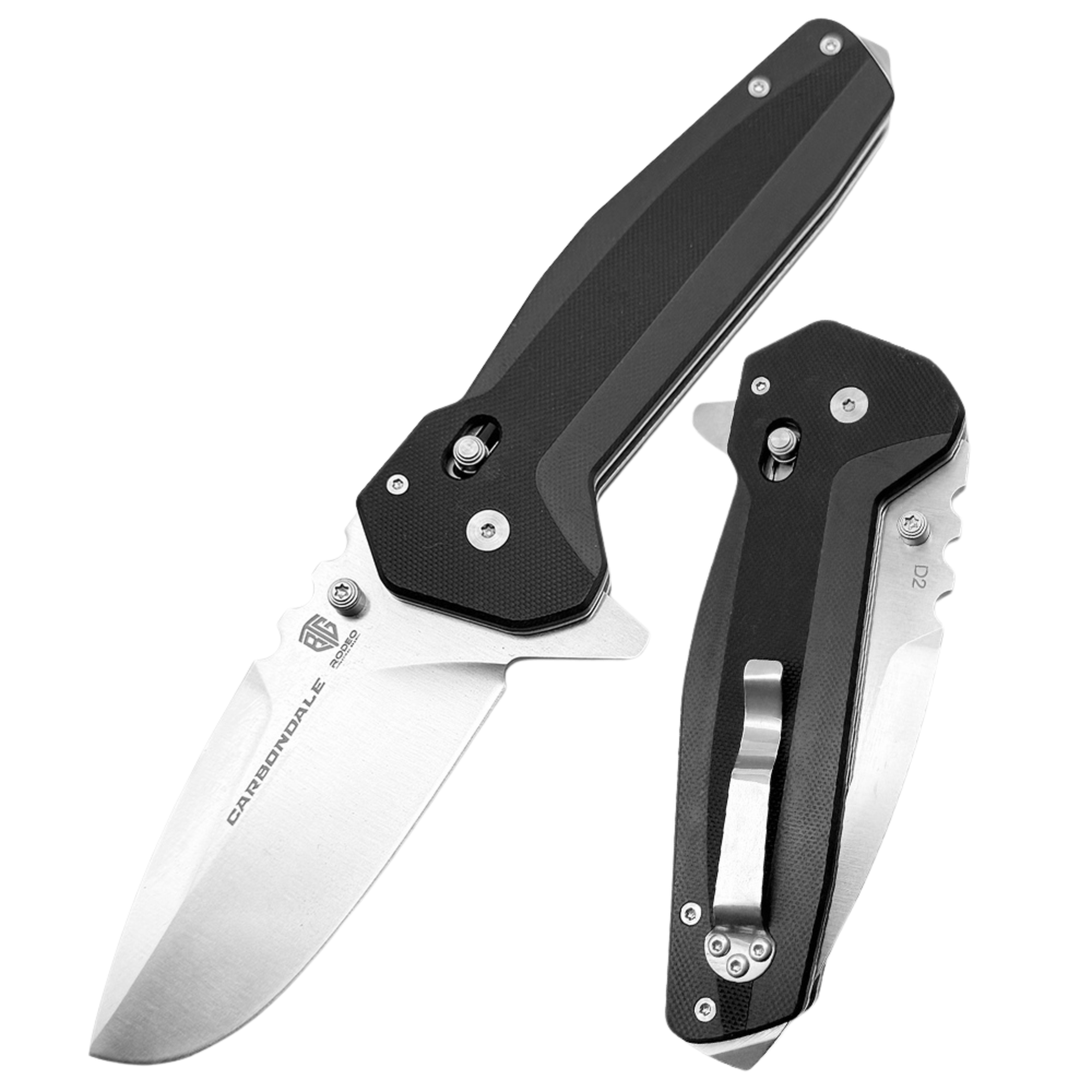 Carbondale Heavy Modified Drop Point Knife – D2 High Chromium Steel Bl ...
